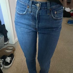 Levi 501 women’s jeans